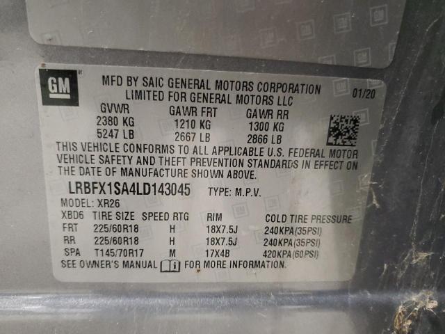 Photo 14 from auction – 2020 BUICK ENVISION P with VIN LRBFX1SA4LD143045
