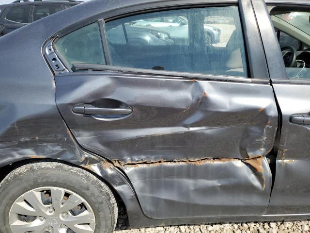 Снимка 10 от търг – 2012 HONDA CIVIC LX с VIN 19XFB2F52CE059615