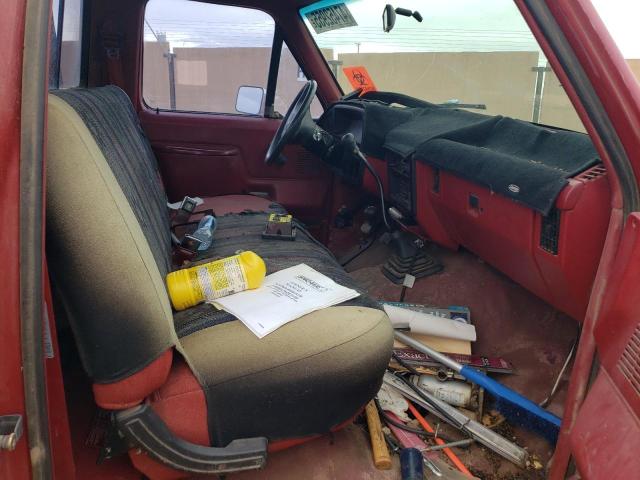 Photo 10 from auction – 1992 FORD F-150 with VIN 1FTEF14YXLPB20457