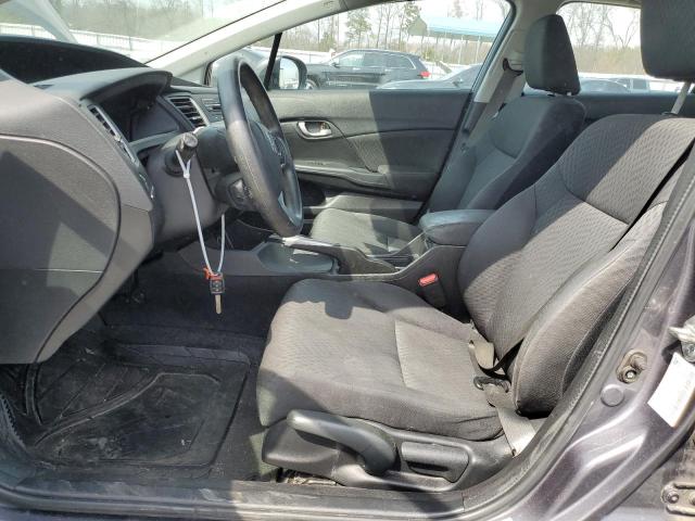 Photo 7 from auction – 2014 HONDA CIVIC LX with VIN 19XFB2F55EE021590