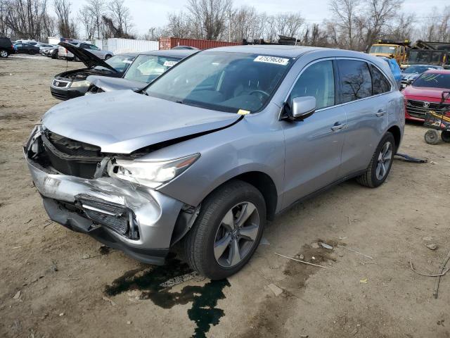 ACURA MDX 2016 con VIN 5FRYD4H27GB017182 - Foto de la subasta