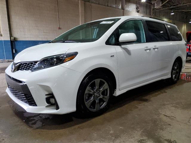 TOYOTA SIENNA SE 2020 with VIN 5TDEZ3DC3LS238766 - Photo from auction