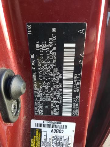 Photo 14 from auction – 2006 TOYOTA SIENNA CE with VIN 5TDZA23C76S581248