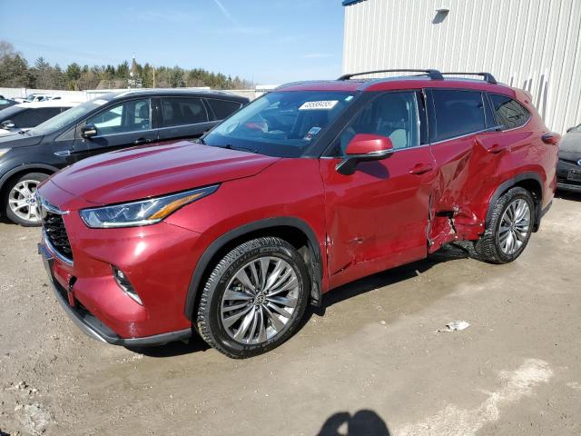 TOYOTA HIGHLANDER 2020 with VIN 5TDFZRBH6LS035568 - Photo from auction