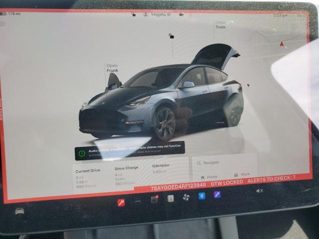 Снимка 9 от търг – 2024 TESLA MODEL Y с VIN 7SAYGDED4RF123948