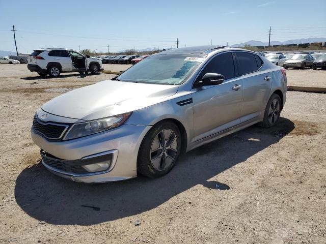 KIA OPTIMA HYB 2013 with VIN KNAGM4AD3D5042986 - Photo from auction