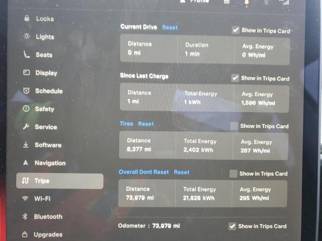 Photo 9 from auction – 2020 TESLA MODEL Y with VIN 5YJYGDEE3LF014359