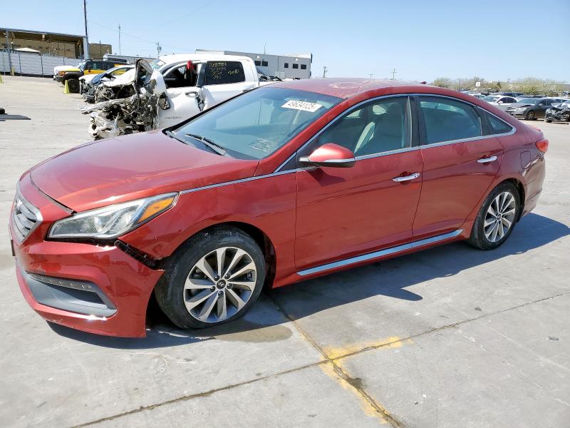 HYUNDAI SONATA SPO 2015 with VIN 5NPE34AF1FH177014 - Photo from auction