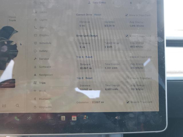Photo 9 from auction – 2023 TESLA MODEL Y with VIN 7SAYGDEF7PF857840