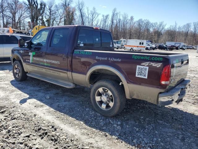 Photo 2 from auction – 2004 FORD F250 SUPER with VIN 1FTNW21P44ED49019