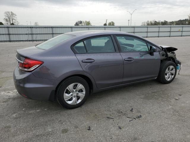 Photo 3 from auction – 2015 HONDA CIVIC LX with VIN 19XFB2E54FE023012