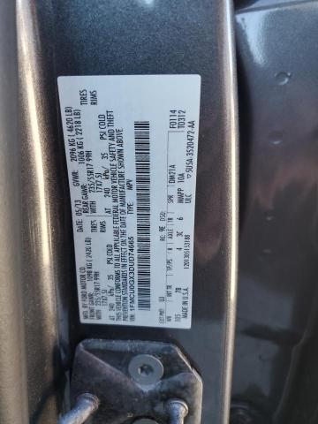 Photo 14 from auction – 2013 FORD ESCAPE SE with VIN 1FMCU0GX3DUD74665