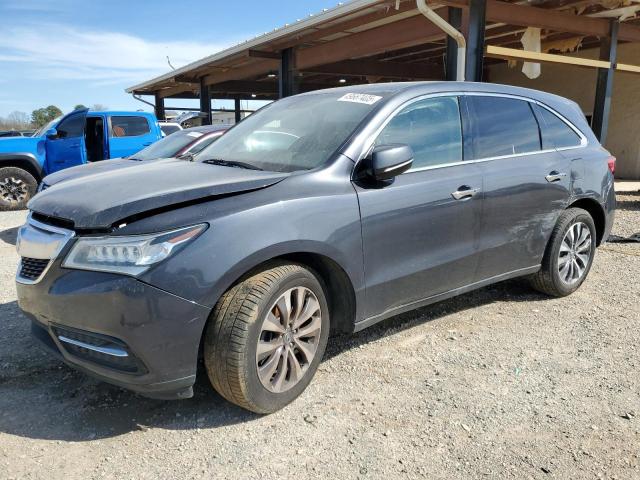 ACURA MDX TECHNO 2014 with VIN 5FRYD3H44EB016998 - Photo from auction