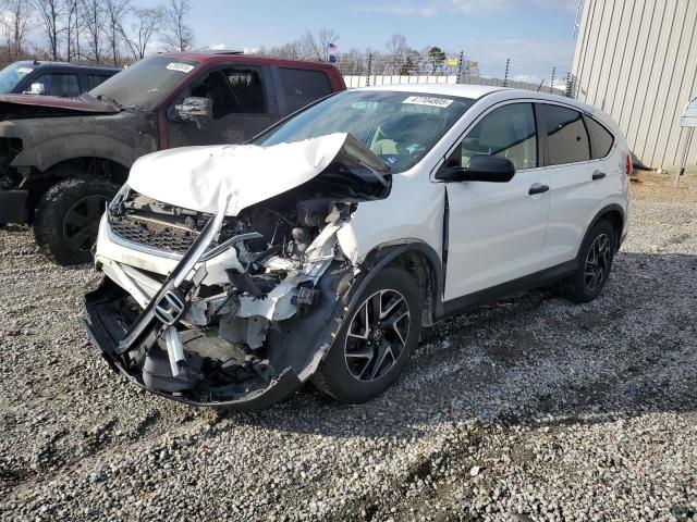 HONDA CR-V SE 2016 with VIN 5J6RM4H49GL067418 - Photo from auction