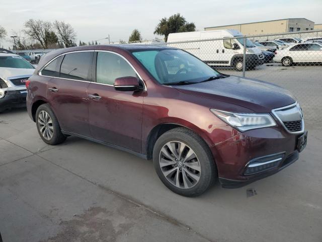 Photo 4 from auction – 2016 ACURA MDX TECHNO with VIN 5FRYD4H48GB048930