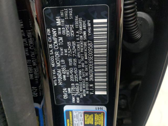 Photo 14 from auction – 2025 HYUNDAI TUCSON SEL with VIN 3KMJBCDE6SE009587