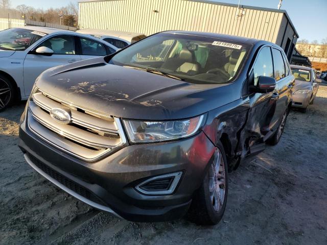 FORD EDGE TITAN 2018 with VIN 2FMPK3K96JBB89934 - Photo from auction