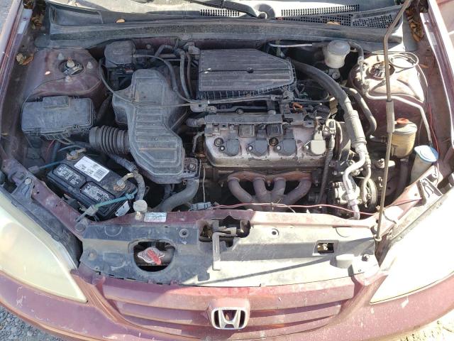 Photo 11 from auction – 2003 HONDA CIVIC LX with VIN 2HGES16543H526111