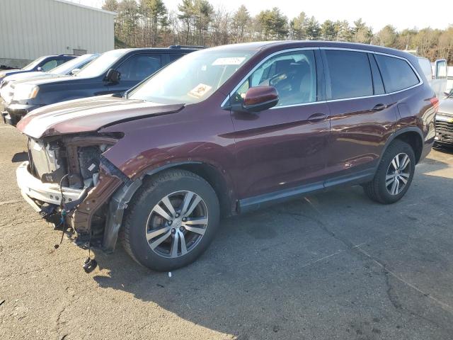 HONDA PILOT EXL 2016 with VIN 5FNYF6H58GB032940 - Photo from auction