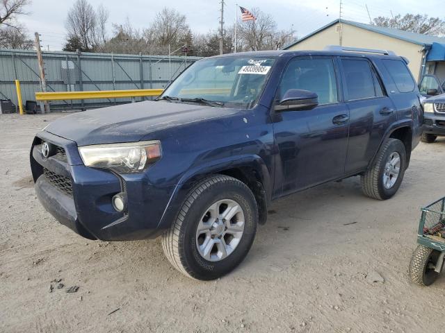 TOYOTA 4RUNNER SR 2015 with VIN JTEZU5JR6F5090462 - Photo from auction