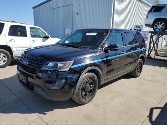 FORD EXPLORER P 2017 with VIN 1FM5K8AT5HGD25829 - Photo from auction