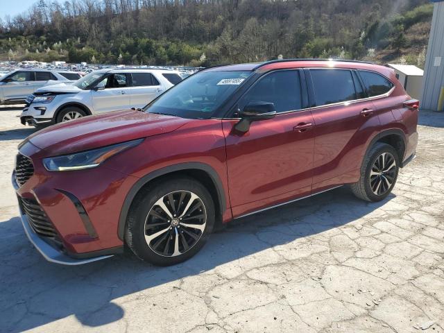 Photo 1 from auction – 2021 TOYOTA HIGHLANDER with VIN 5TDLZRBH6MS076478