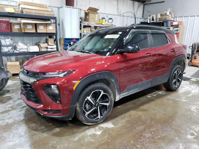 CHEVROLET TRAILBLAZE 2022 with VIN KL79MUSL7NB063101 - Photo from auction