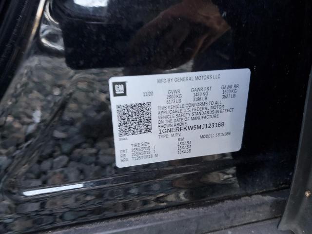 Photo 14 from auction – 2021 CHEVROLET TRAVERSE L with VIN 1GNERFKW5MJ123168