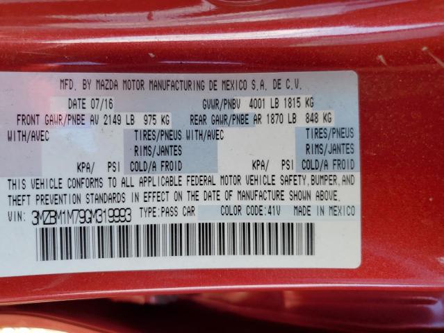 Photo 14 from auction – 2016 MAZDA 3 TOURING with VIN 3MZBM1M79GM319993