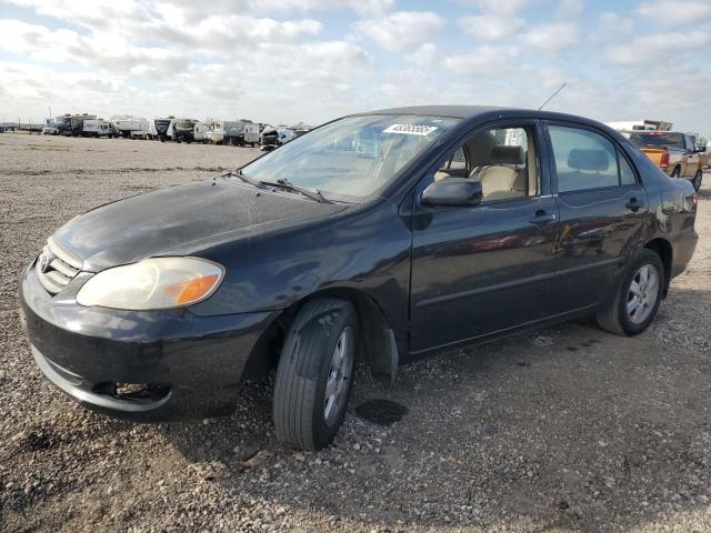 TOYOTA COROLLA CE 2003 with VIN JTDBR32E830004715 - Photo from auction