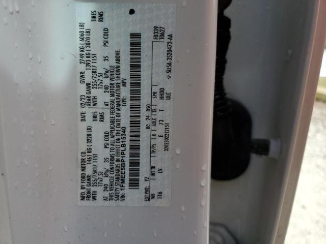 Photo 14 from auction – 2023 FORD BRONCO BAS with VIN 1FMEE5BP1PLB15340