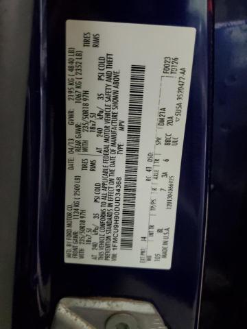 Photo 14 from auction – 2013 FORD ESCAPE SEL with VIN 1FMCU9H90DUD34368