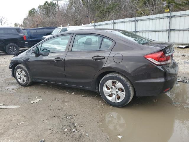 Photo 2 from auction – 2013 HONDA CIVIC LX with VIN 2HGFB2F53DH510963