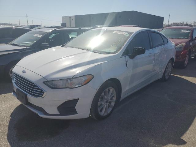 FORD FUSION SE 2020 with VIN 3FA6P0LU1LR151072 - Photo from auction