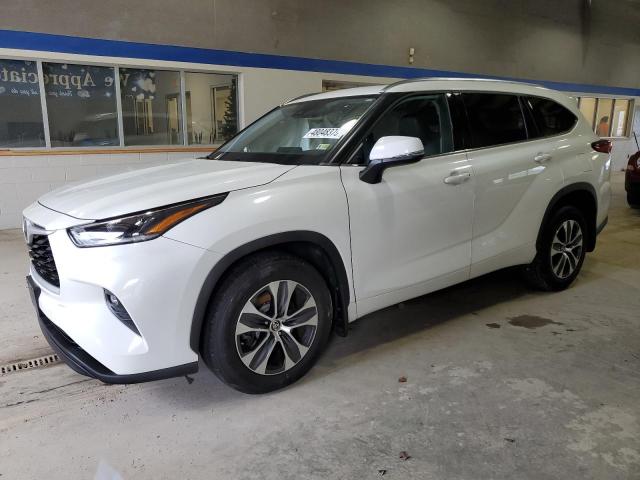 TOYOTA HIGHLANDER 2021 with VIN 5TDGZRBHXMS539417 - Photo from auction