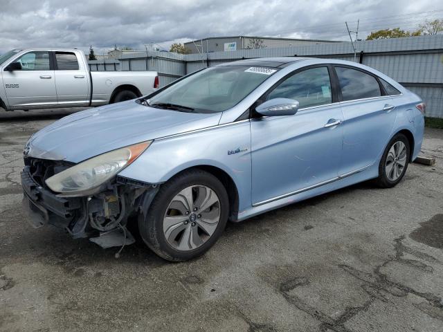 HYUNDAI SONATA HYB 2015 with VIN KMHEC4A46FA133138 - Photo from auction