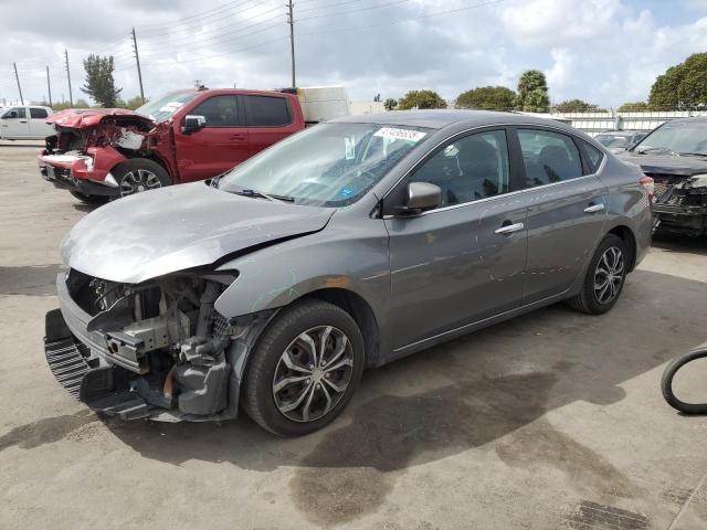 NISSAN SENTRA S 2015 with VIN 3N1AB7AP0FY215737 - Photo from auction