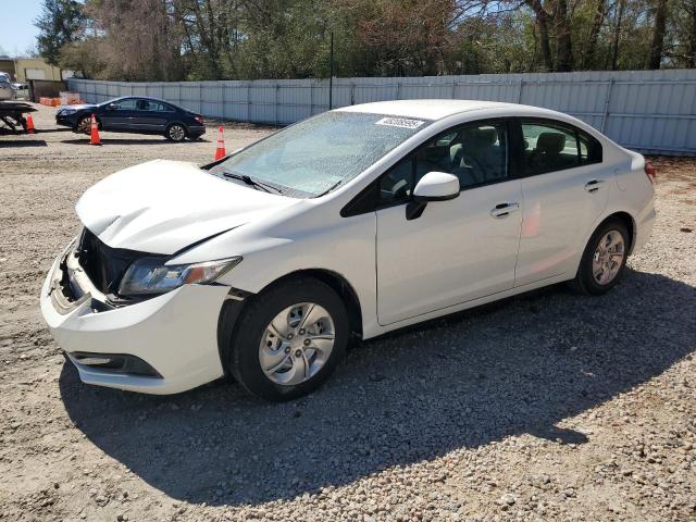 HONDA CIVIC LX 2013 with VIN 19XFB2F55DE081741 - Photo from auction