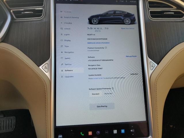 Photo 9 from auction – 2013 TESLA MODEL S with VIN 5YJSA1CN7DFP22026