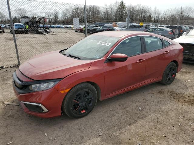 HONDA CIVIC LX 2019 with VIN 2HGFC2F61KH536156 - Photo from auction