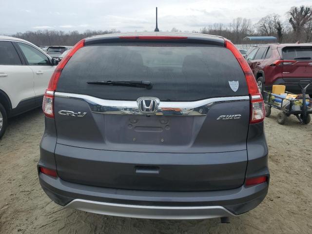 Photo 6 from auction – 2016 HONDA CR-V EX with VIN 5J6RM4H59GL139517