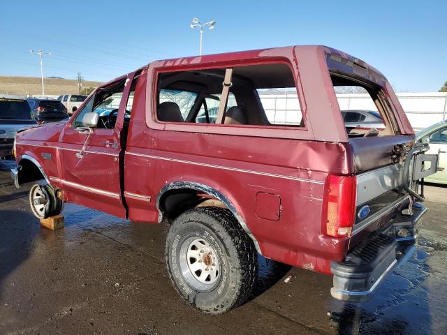 Photo 2 from auction – 1996 FORD BRONCO U10 with VIN 1FMEU15HXTLA00505