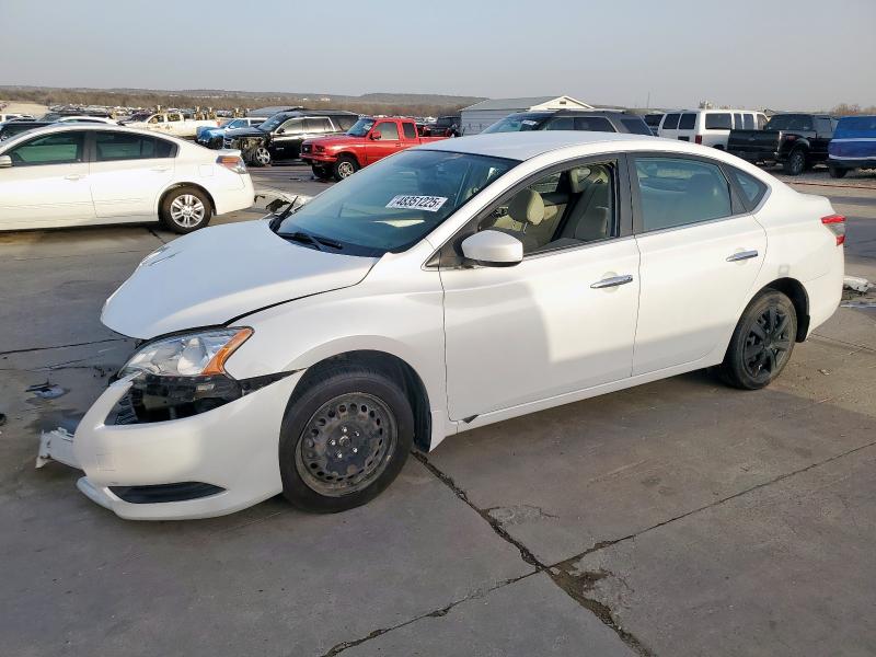 Photo 1 from auction – 2015 NISSAN SENTRA S with VIN 3N1AB7AP1FY230280