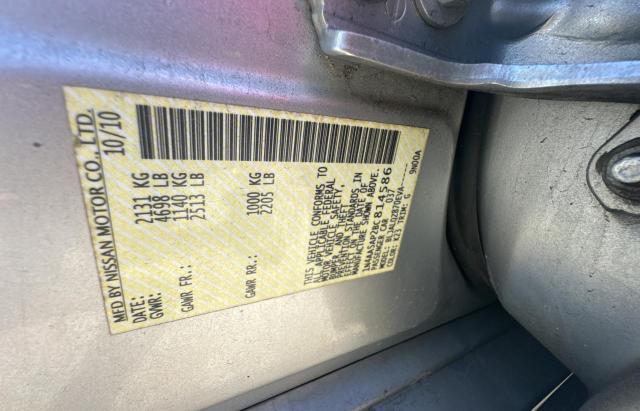 Photo 10 from auction – 2011 NISSAN MAXIMA S with VIN 1N4AA5AP2BC814586