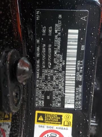 Photo 14 from auction – 2015 TOYOTA HIGHLANDER with VIN 5TDZKRFH8FS057703
