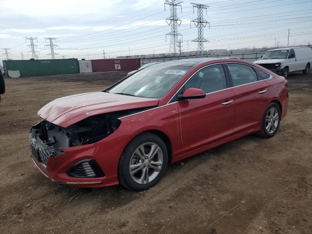 HYUNDAI SONATA LIM 2019 with VIN 5NPE34AF8KH732308 - Photo from auction