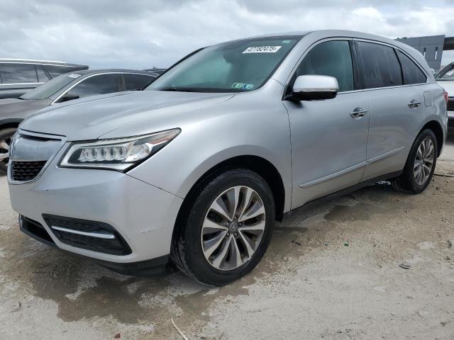 ACURA MDX TECHNO 2014 with VIN 5FRYD4H42EB049293 - Photo from auction
