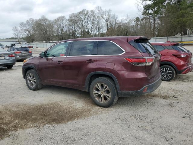 Photo 2 from auction – 2015 TOYOTA HIGHLANDER with VIN 5TDZKRFH6FS110026