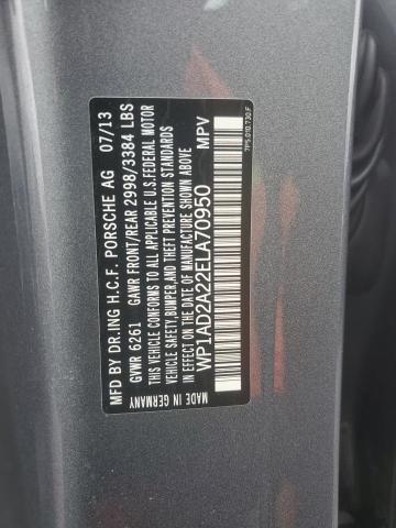 Photo 14 from auction – 2014 PORSCHE CAYENNE GT with VIN WP1AD2A22ELA70950