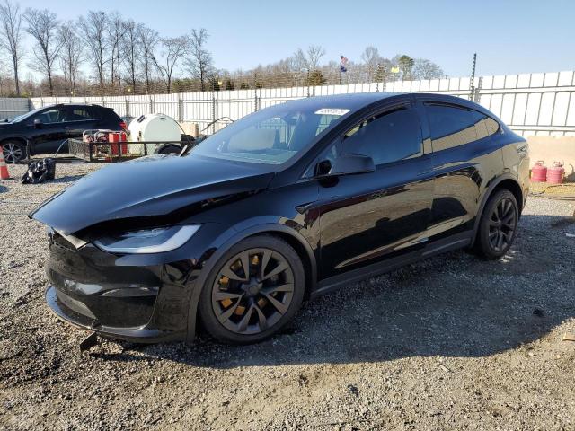 TESLA MODEL X 2022 with VIN 7SAXCBE54NF327096 - Photo from auction